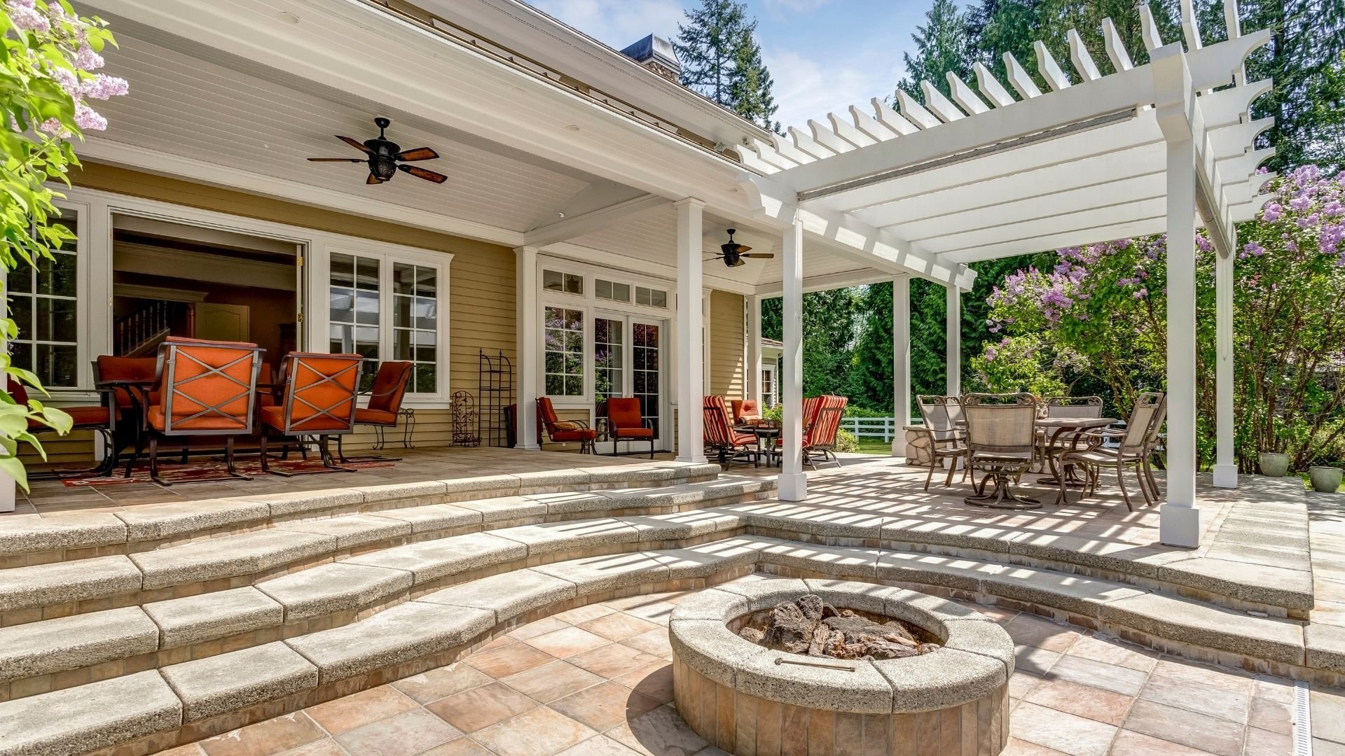 Patio and exterior improvements